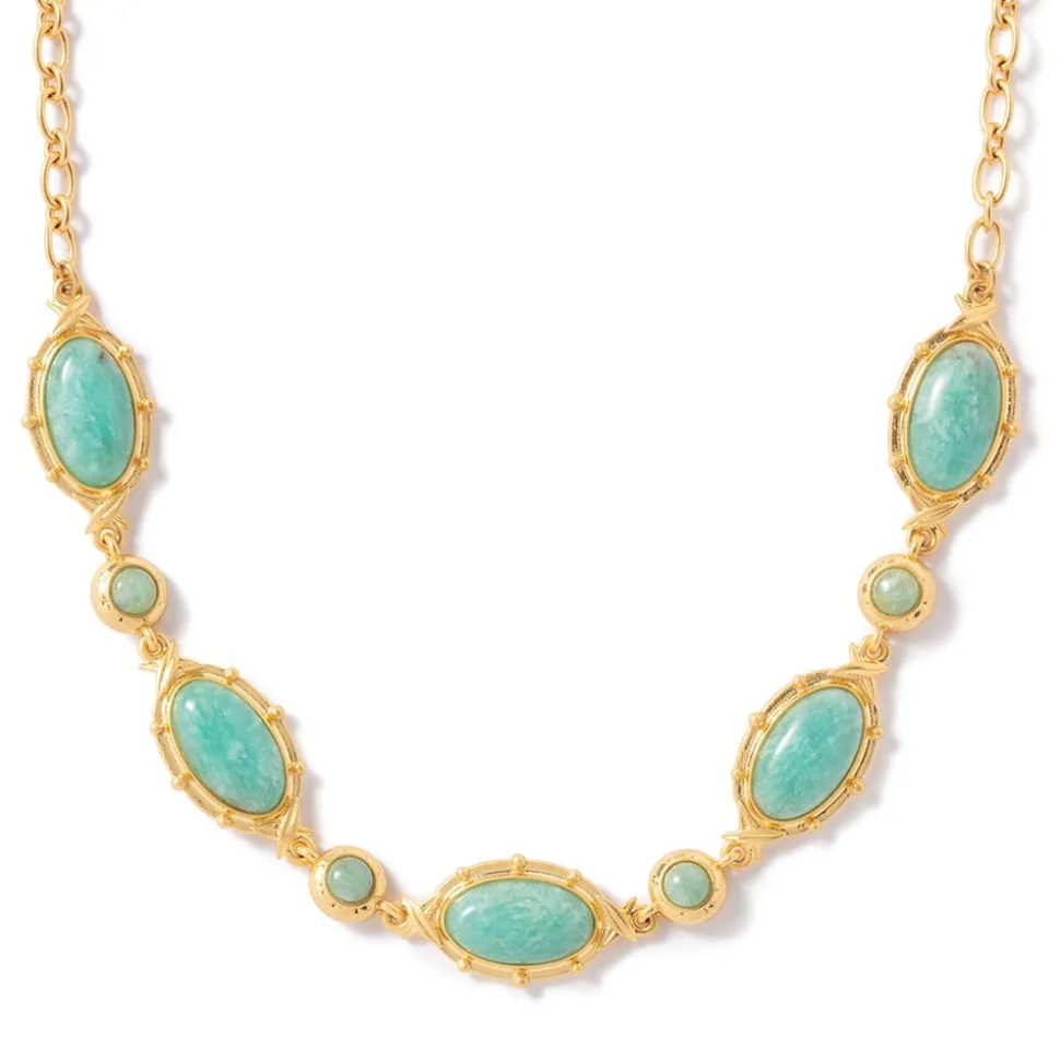 American Gilded Age Statement Necklace And Earrings Set