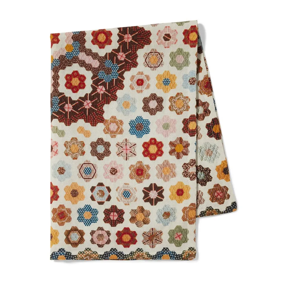 American Quilt Tea Towel