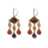 Ancient Gems Chandelier Earrings