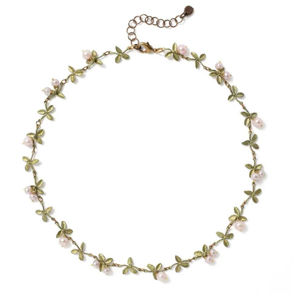 Blushing Berries Necklace And Earrings Set