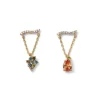 British Tree Of Life Fruit Pendant Drop Earrings