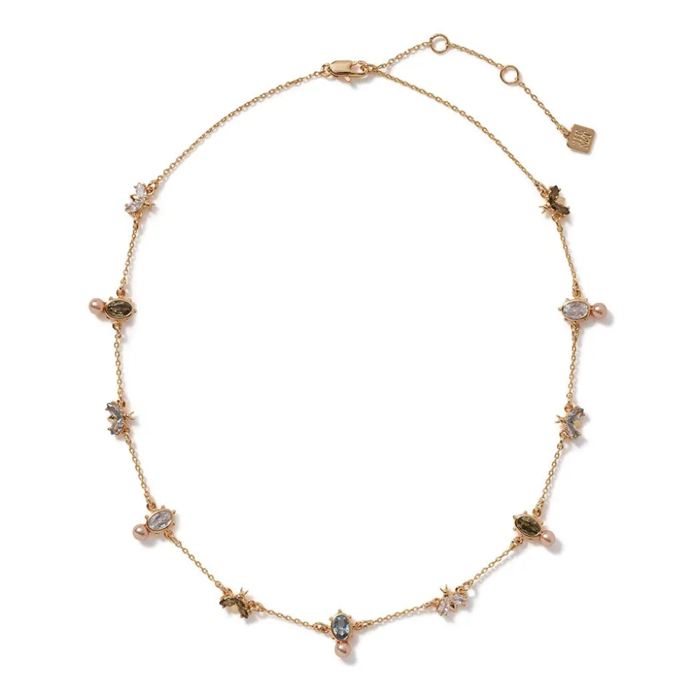 British Tree Of Life Long Charm Necklace