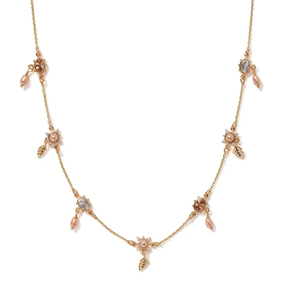 British Tree Of Life Short Charm Necklace