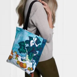 Cezanne Apples And Primroses Tote