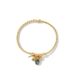 Cypriot Twist Charm Bracelet