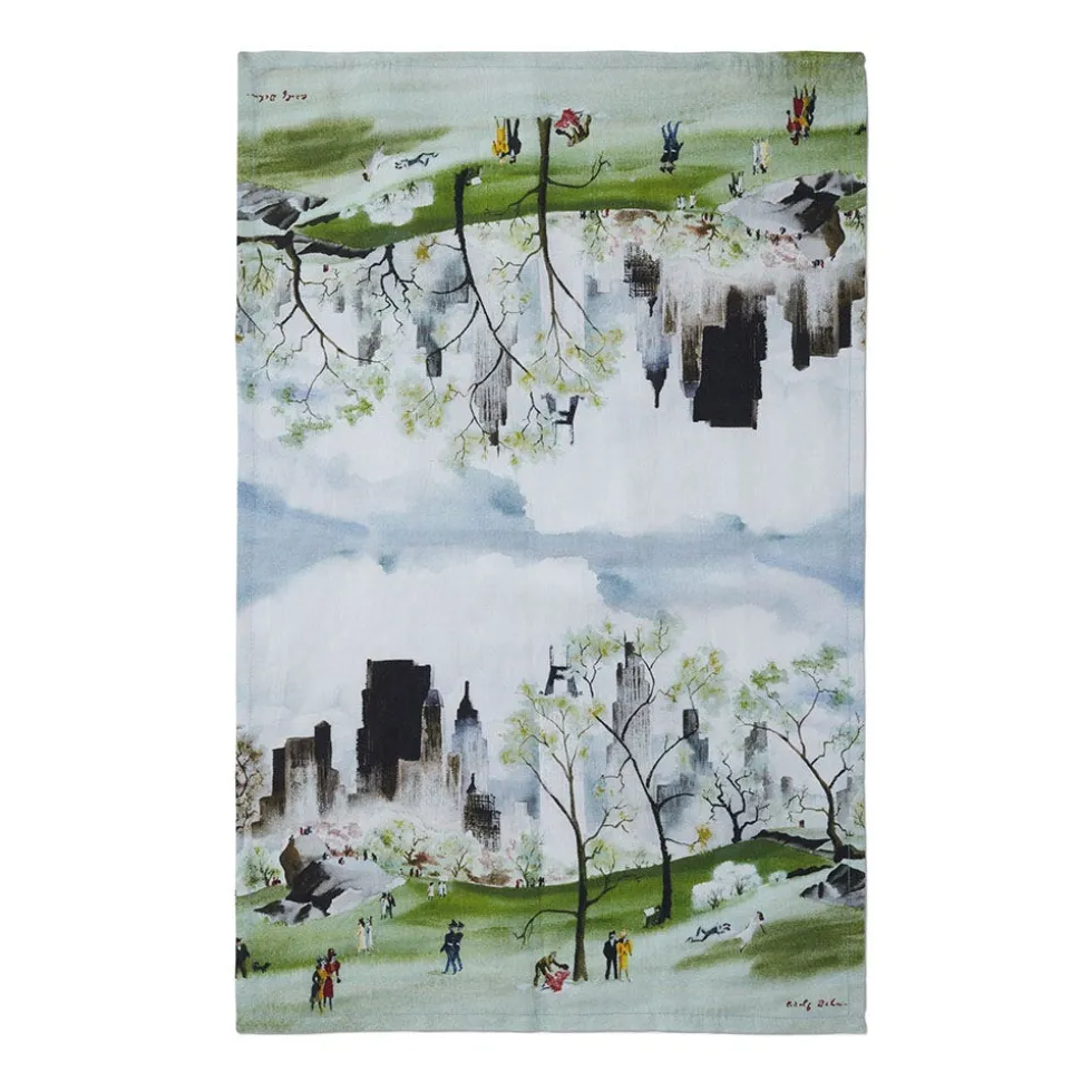 Dehn Spring In Central Park Tea Towel