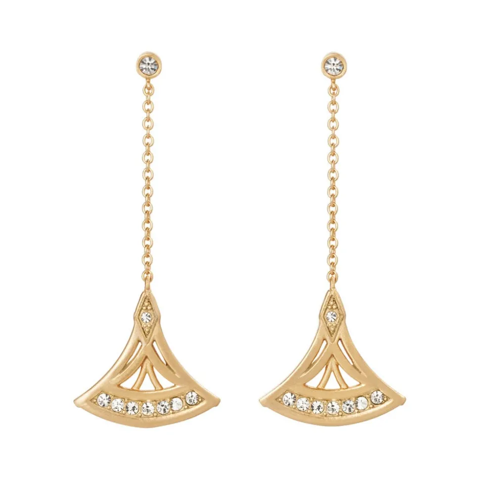 Erte Zizi Drop Earrings