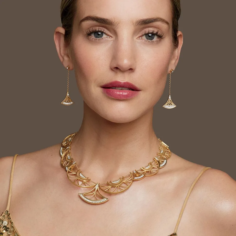 Erte Zizi Drop Earrings