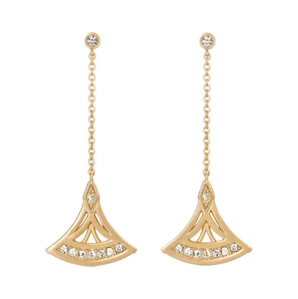 Erte Zizi Necklace And Drop Earrings Set