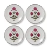 Good Earth Blooming Poppies Salad Plate Set