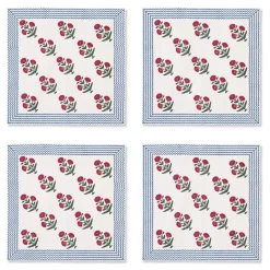 Good Earth Blooming Poppies Napkin Set