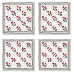 Good Earth Blooming Poppies Napkin Set