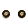 Hand-Enameled Jeweled Earrings