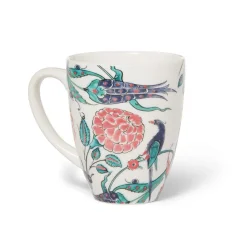 Iznik Garden Covered Mug With Tea Infuser