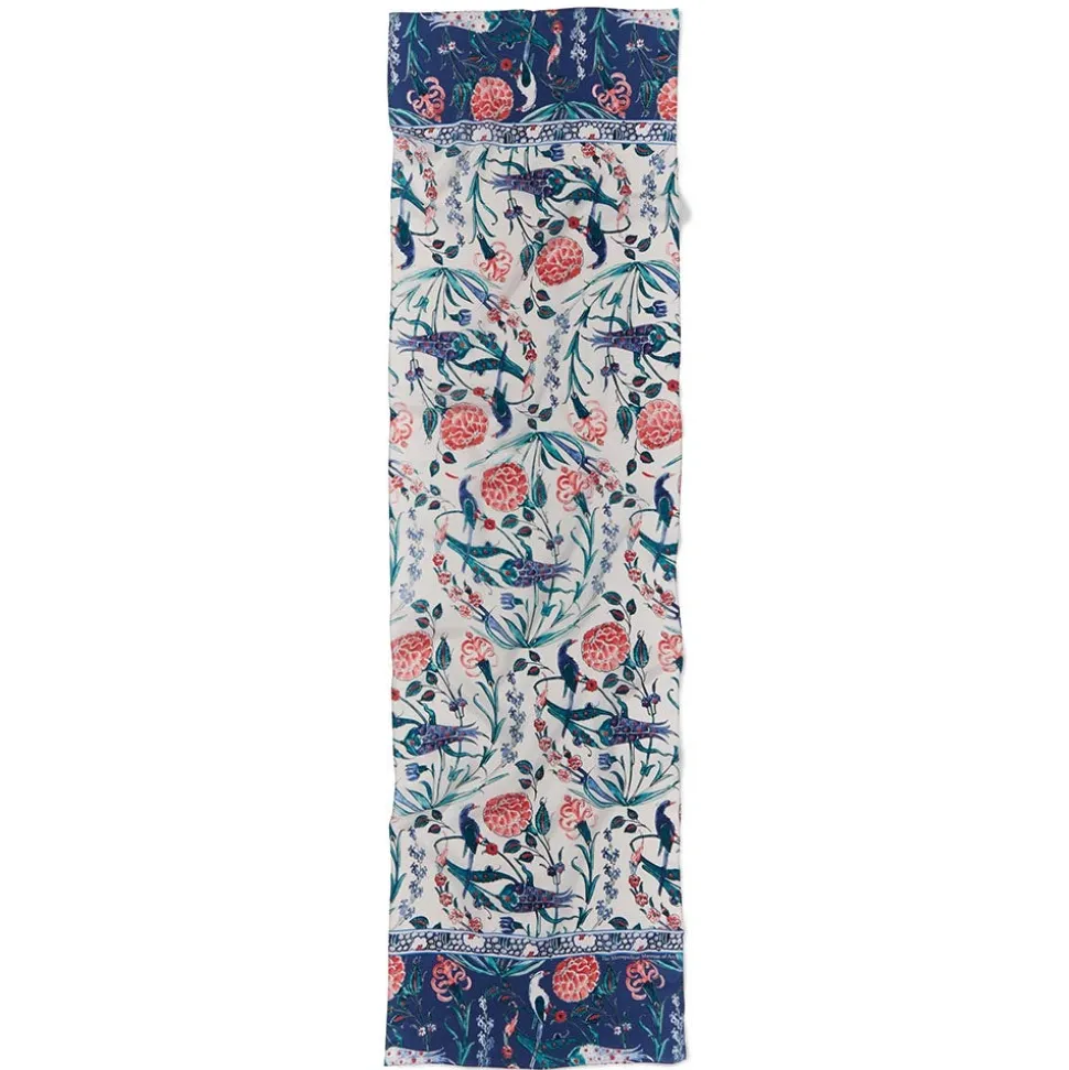 Iznik Garden Silk Scarf