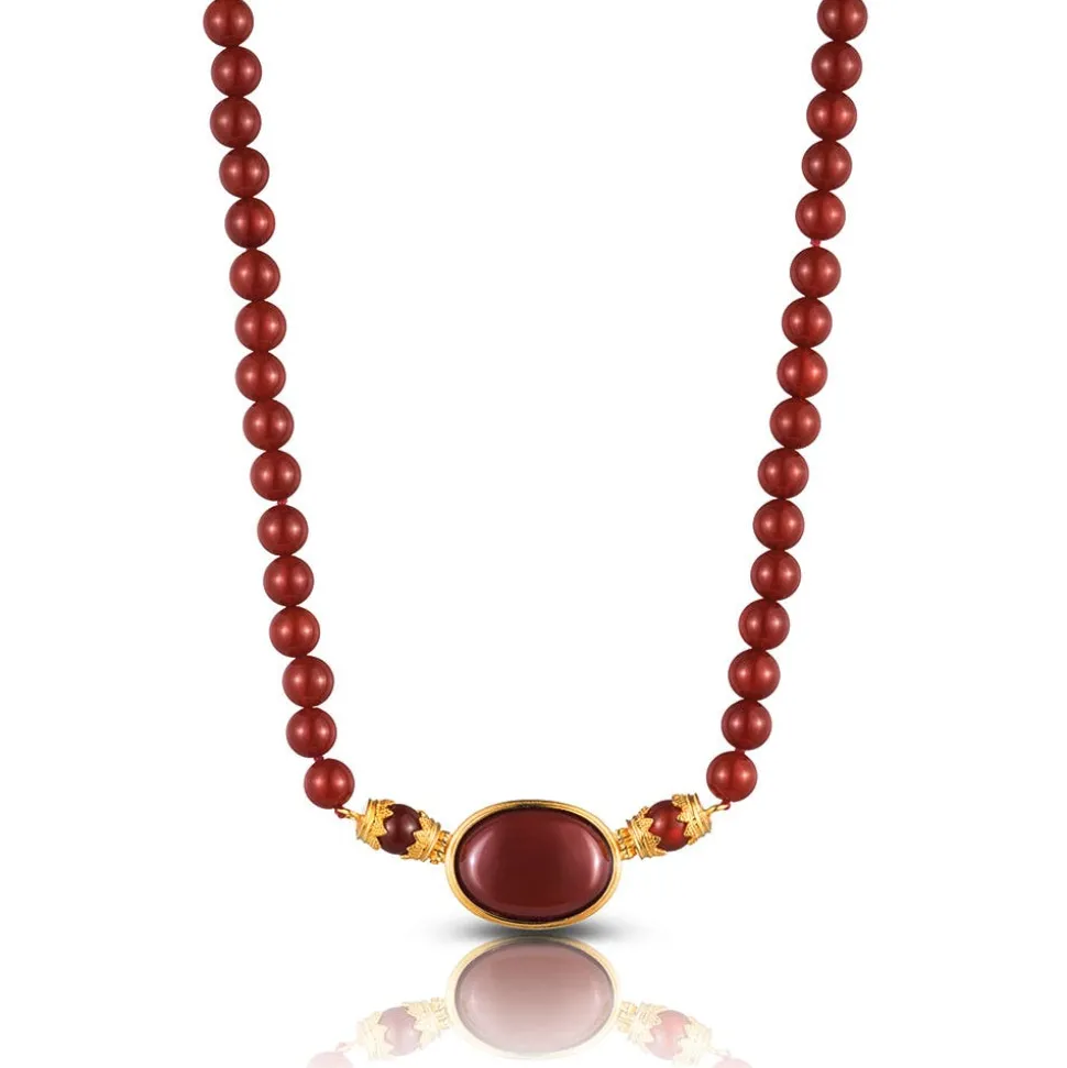 Late Hellenistic Carnelian Necklace