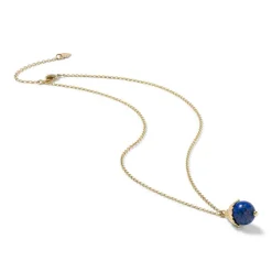 Lotus Bead Pendant Necklace