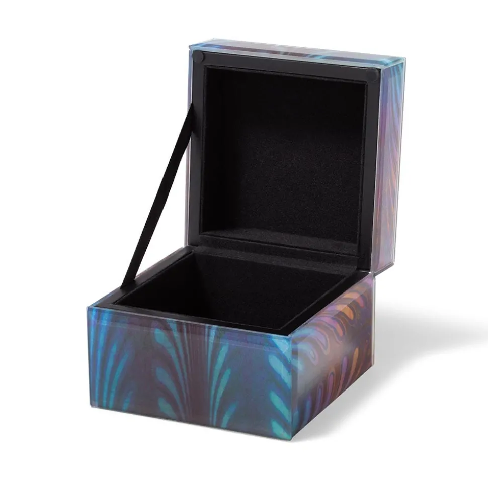 Louis C. Tiffany Favrile Palmette Small Glass Box