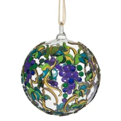 Louis C. Tiffany Flora Cloisonne Ornament Set