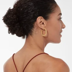 Medieval Byzantine Large Hoop Earrings
