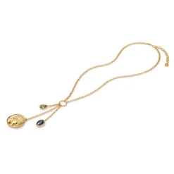 Mediterranean Coin Y-Necklace