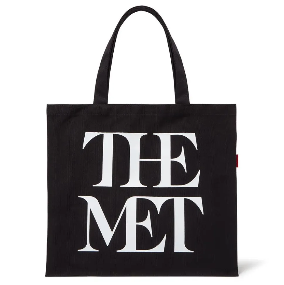 Met Logo Canvas Tote