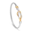 Middle Kingdom Knot Two-Tone Bracelet
