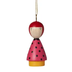 Modern Artist Wood Ornament Set