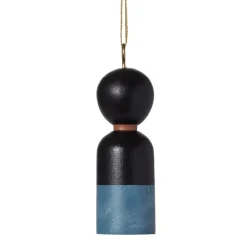 Modern Artist Wood Ornament Set