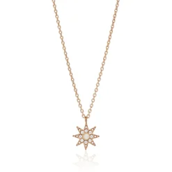 Ottoman Star Gilded Pendant Necklace