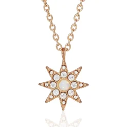 Ottoman Star Gilded Pendant Necklace