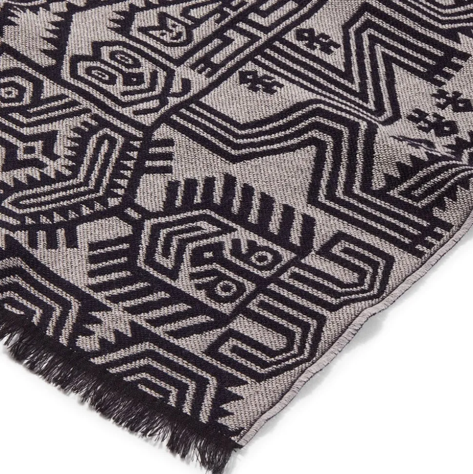 Peruvian Patterns Unisex Wool-Blend Scarf