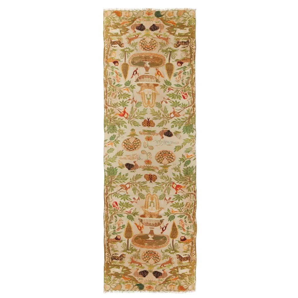 Portuguese Garden Oblong Scarf