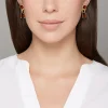 Roman Carnelian Drop Earrings