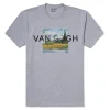 Van Gogh Wheat Field With Cypresses Unisex Tee