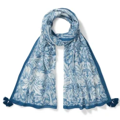William Morris Brother Rabbit Oversize Oblong Scarf
